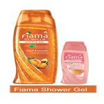 FIAMA PEACH&AVOC.125G*3 FREE SHOWER GEL